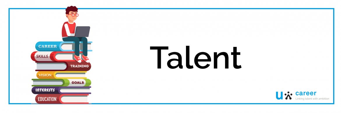 De letter T van Talent