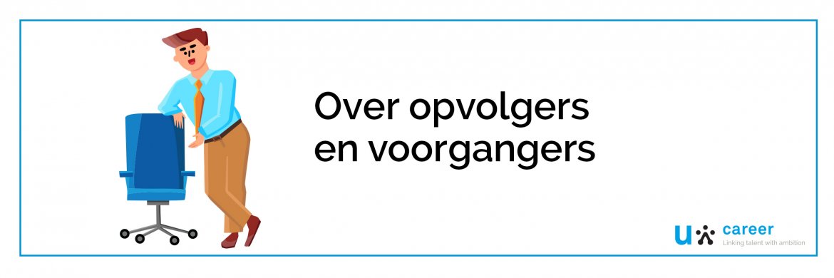 De letter O van over opvolgers en voorgangers